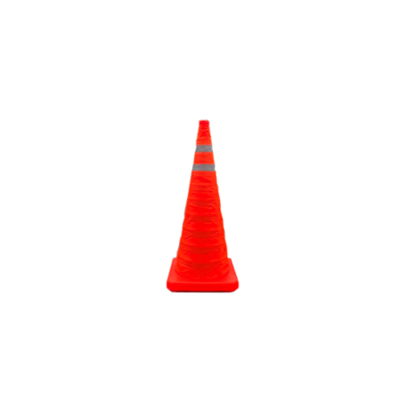 Triangular Reflective Rubber Traffic Cone